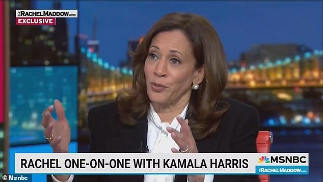 Kamala Harris a la parrilla por Rachel Maddow después de haber admitido que había elegido a Pete Buttigieg si él no era gay