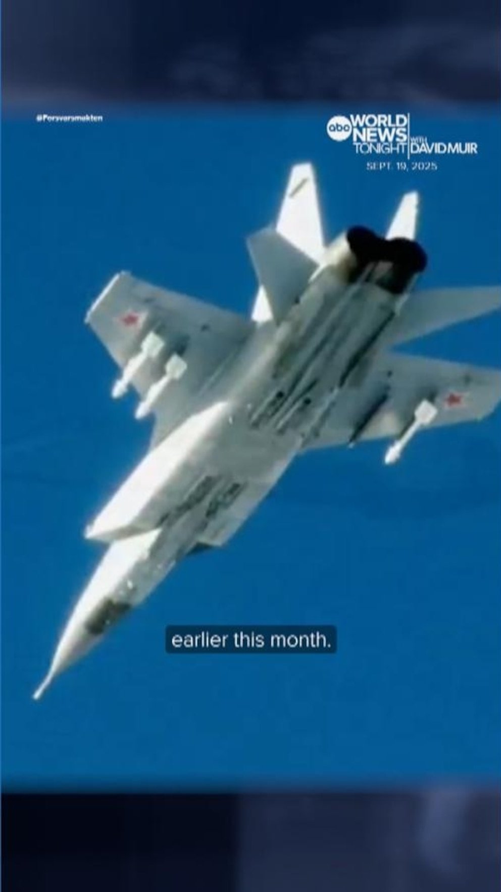 Reloj: 3 aviones de combate rusos que están acusados