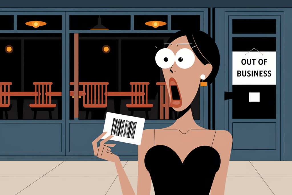 ¿Por qué Groupon no me reembolsa? ¡El restaurante cerrado!