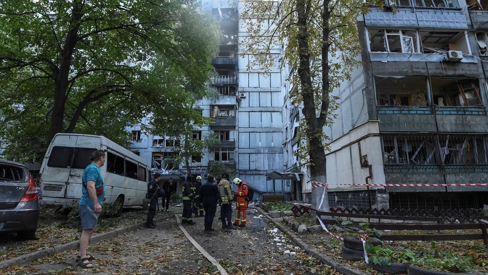 Rusia lleva a cabo un ataque masivo en Ucrania