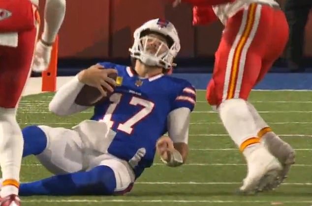El astuto Josh Allen enfurece a los fanáticos de la NFL con su habilidad para el juego ‘escandalosa’ en el juego Bills-Chiefs