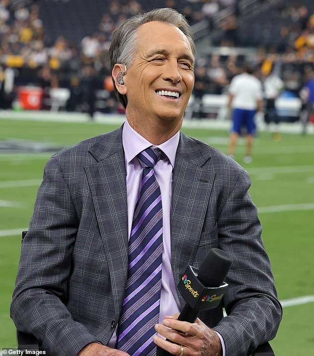 Cris Collinsworth hace un comentario mordaz sobre la Casa Blanca de Trump en Sunday Night Football