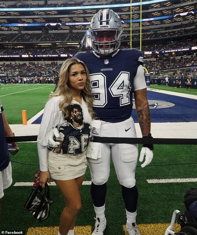 La novia embarazada de Marshawn Kneeland hace una súplica desgarradora a los fanáticos antes del primer juego de los Cowboys desde la trágica muerte de la estrella.