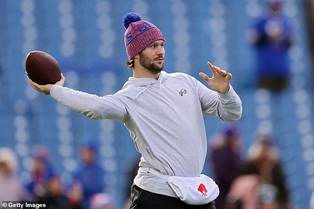 El mariscal de campo de los Bills, Josh Allen, fue nombrado el “peor MVP de todos los tiempos” después de un partido humillante contra los Buccaneers