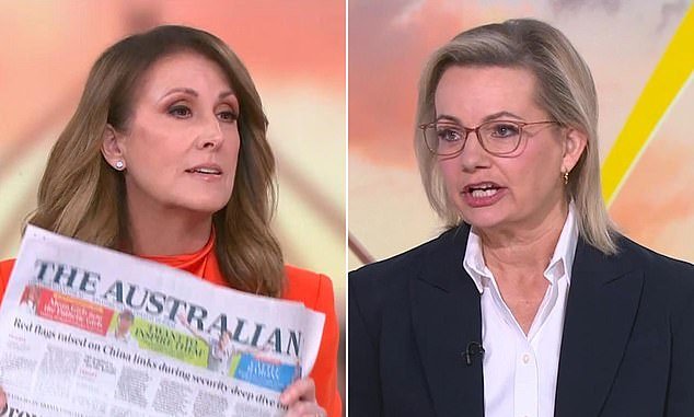 Nat Barr confronta a Sussan Ley con la pregunta que todos los australianos tienen en mente sobre su liderazgo: “Los tiburones están dando vueltas”