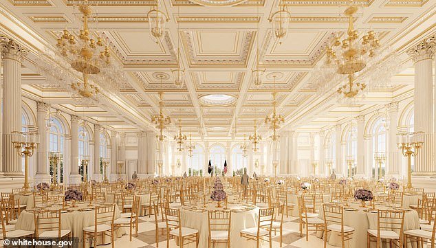 Los demócratas lanzan un grito de guerra para demoler el “bulto gigantesco” del salón de baile de Trump a principios de 2028