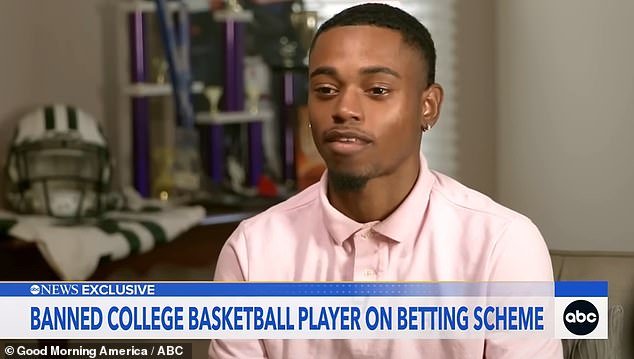 La estrella del baloncesto universitario revela por qué estuvo involucrado en planes de juego