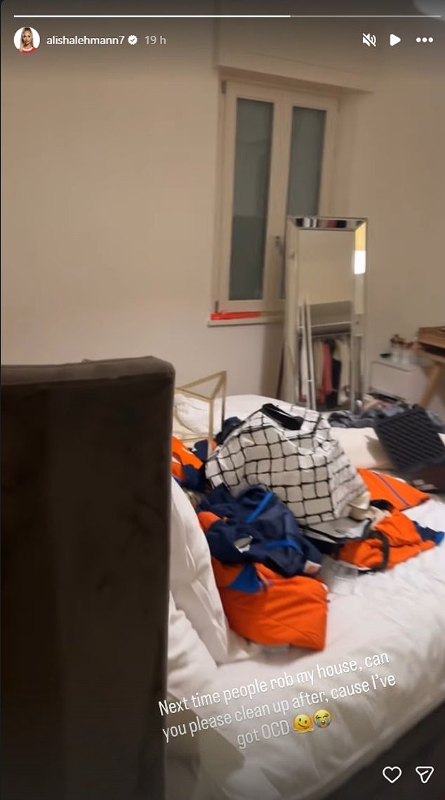 La casa de Alisha Lehmann es asaltada por segunda vez en sólo 13 MESES, mientras “el futbolista más sexy del mundo” persigue a los ladrones sucios