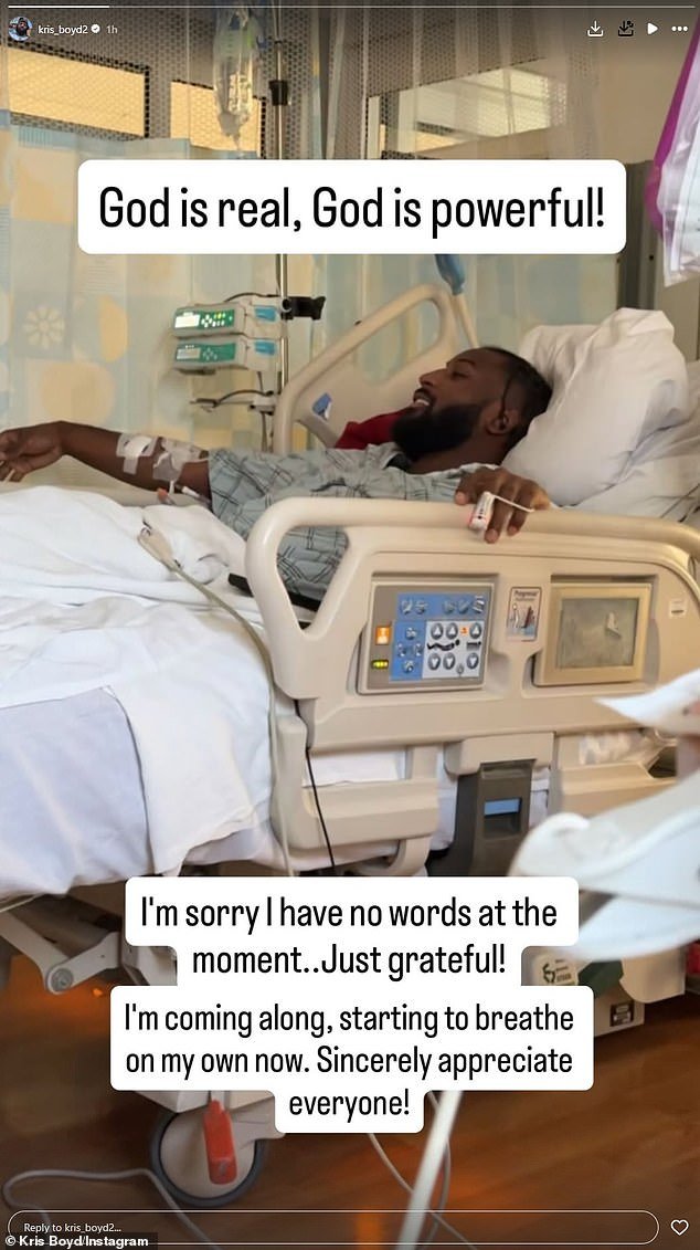 Kris Boyd da una actualización importante sobre su condición mientras la estrella de los Jets rompe su silencio después del tiroteo en Nueva York