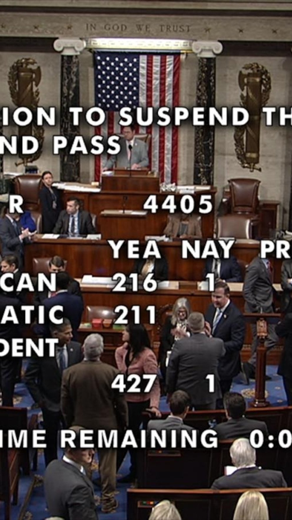 Vídeo: La Cámara aprueba un proyecto de ley para liberar los archivos de Epstein