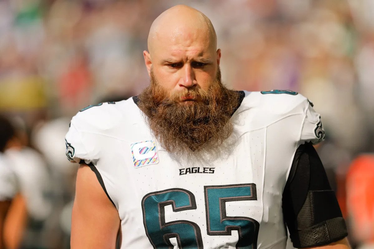 El OT de los Eagles, Lane Johnson, supuestamente sufrió una lesión de Lisfranc en la victoria sobre los Lions.