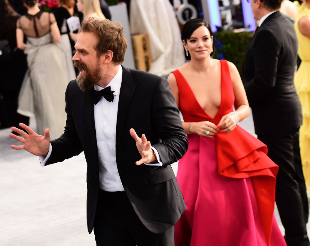 Lily Allen inicialmente apoyó a David Harbour debido a las afirmaciones de Millie Bobby Brown.