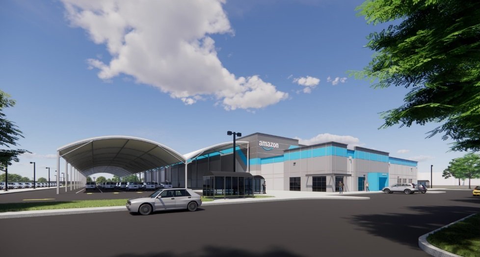 Amazon está construyendo un gran centro de paquetes de última milla en el centro de San José