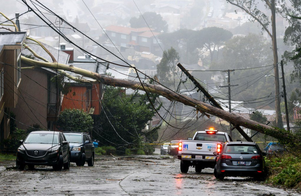 Cuando llueve, “el viento es el mayor peligro”