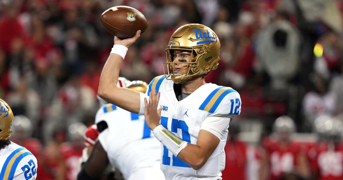 Con Nico Iamaleava fuera, UCLA es derrotada por el No. 1 Ohio State
