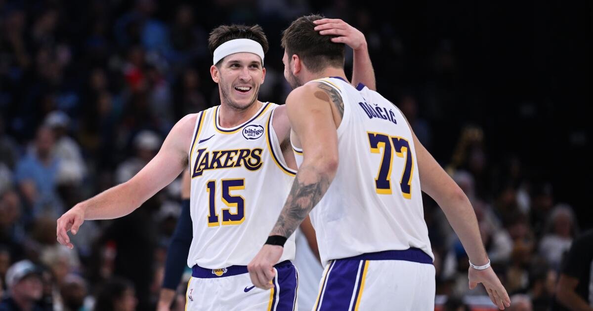 Luka Doncic y Austin Reaves están fuera para Lakers vs.Trail Blazers
