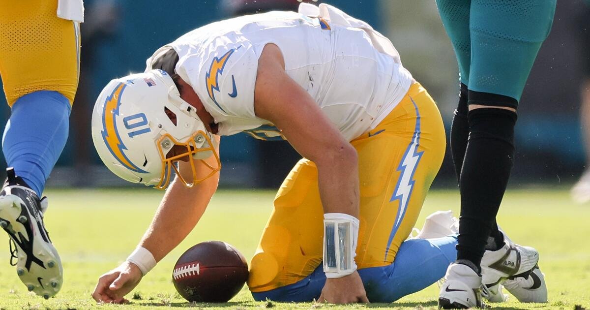 Los Chargers fueron derrotados por los Jaguars y sufrieron su peor derrota de la era Jim Harbaugh