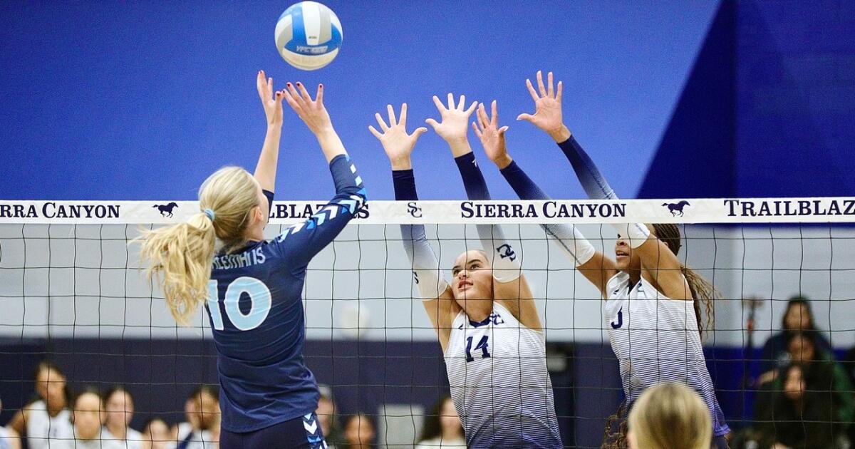 Voleibol femenino: Sierra Canyon derrota a Marymount para avanzar a la final regional de SoCal