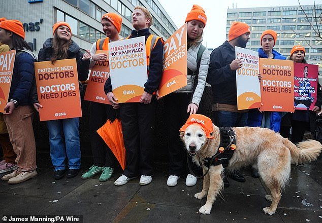 La yegua de la huelga previa a Navidad: el sindicato de médicos provoca el caos en el NHS después de anunciar OTRA huelga de cinco días