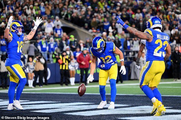 Puka Nacua pone fin a la controversia antisemita con un touchdown en el jueves por la noche de fútbol… y no hay señales de ESA celebración