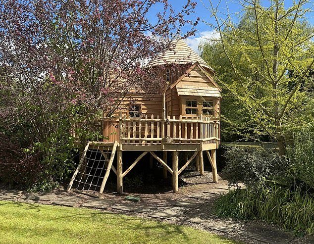 ¡Expellarmus! Se ordenó a una mujer que derribe una enorme casa en el árbol de Harry Potter en una mansión de £ 1,2 millones en medio de una amarga disputa con los vecinos de Green Millionaire’s Row.