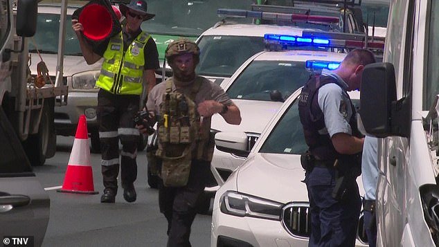 Sydney está al límite: escenas dramáticas en las que la policía embiste una furgoneta en una carretera muy transitada a plena luz del día durante un presunto robo de coche.