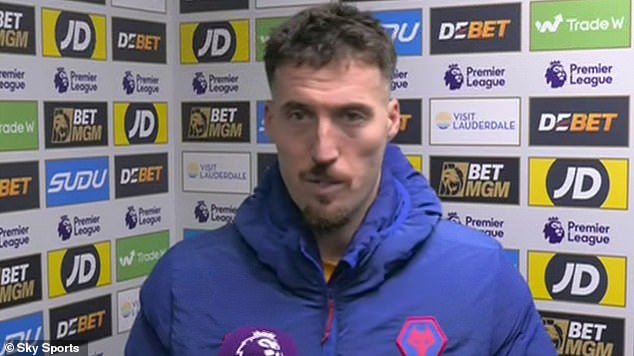 La estrella de los Wolves les dice a sus compañeros que no sean cobardes, ya que admite que están “asustados” e insta al club a hacer nuevos fichajes en enero en una entrevista brutalmente honesta tras la derrota ante el Brentford.