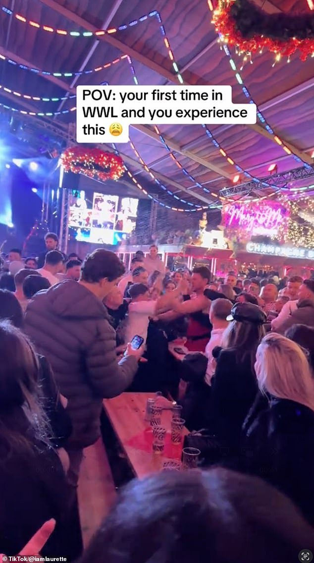 Estalla una pelea brutal en Winter Wonderland: un gran grupo de adolescentes se atacan entre sí, pocas semanas después de que una mujer fuera golpeada hasta dejarla inconsciente en un acto violento reciente en una feria festiva.