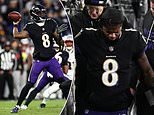 La estrella de los Ravens, Lamar Jackson, tuvo que perderse el partido decisivo contra los Patriots debido a una grave lesión en la espalda.