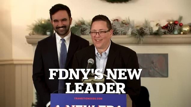 Zohran Mamdani está peleando con Elon Musk y MAGA por su decisión de nombrar a una mujer sin experiencia en el departamento de bomberos como jefa del FDNY.