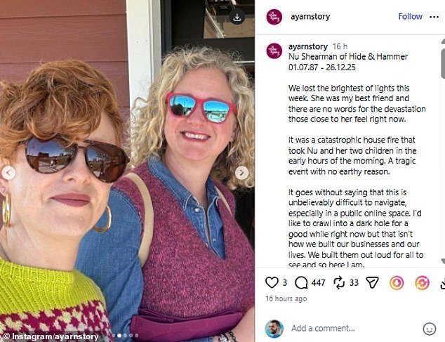 Homenaje desgarrador a la madre que murió junto con sus dos hijos en un incendio en su casa en Stroud: los benefactores recaudan 170.000 libras esterlinas para el padre de un oficial de policía que luchó desesperadamente para salvarlos.