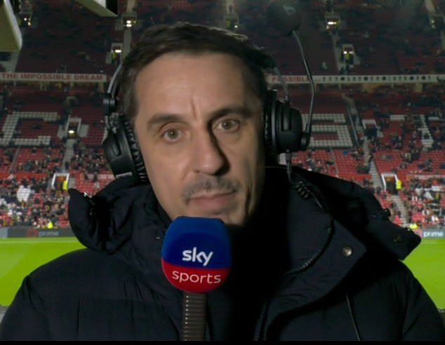 Gary Neville está furioso por las tácticas de Rubén Amorim tras el empate del Man United ante los Wolves