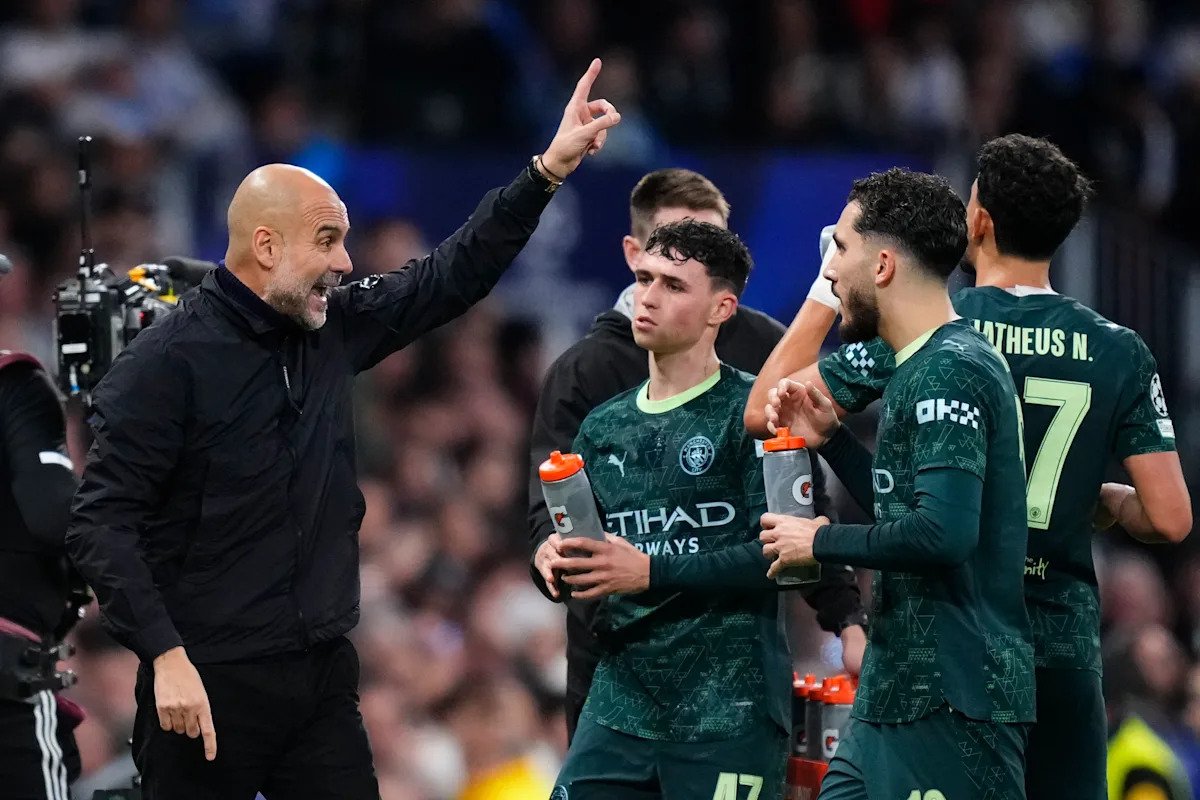 Ganadores y perdedores de la Liga de Campeones: el Manchester City está en lo más alto con Pep Guardiola, mientras que el Real Madrid de Xabi Alonso está en crisis