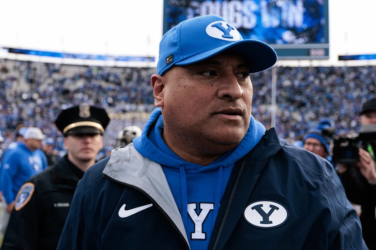 Informes: el entrenador de BYU, Kalani Sitake, rechaza Penn State y se queda con los Cougars