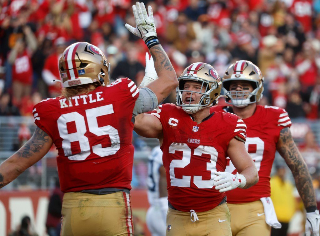 Kittle, Juszczyk, Williams y McCaffrey de los 49ers serán nombrados al Pro Bowl