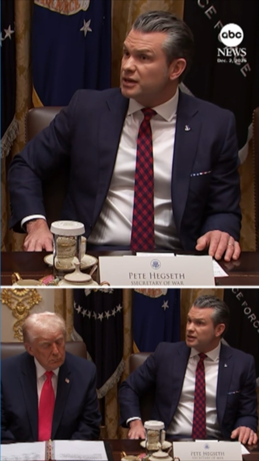 Vídeo: Secretario de Defensa, Pete Hegseth: “Apenas hemos comenzado” a atacar presuntos barcos narcotraficantes