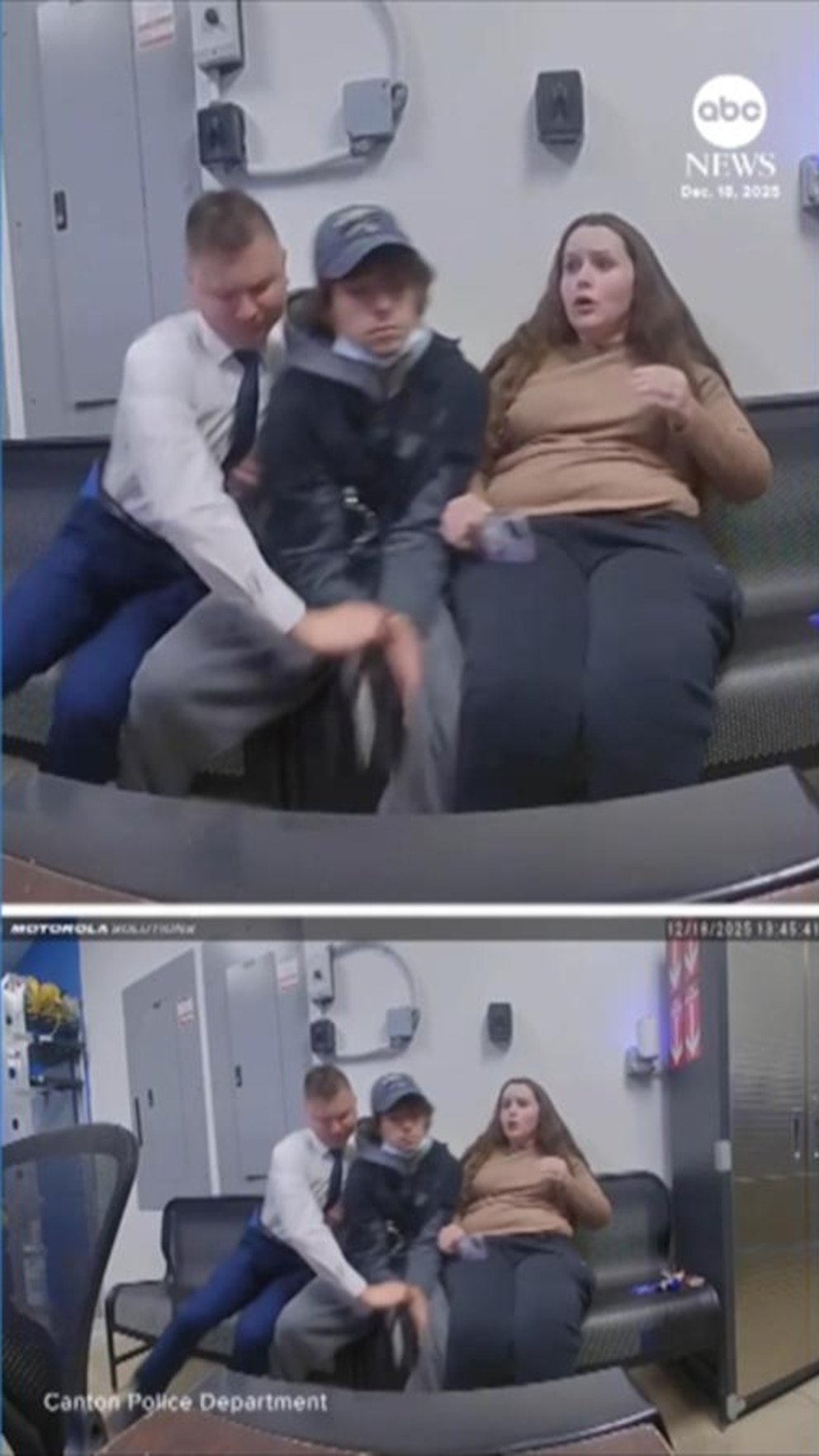 MIRAR: Presunto ladrón apunta con arma a un oficial en una tienda Walmart