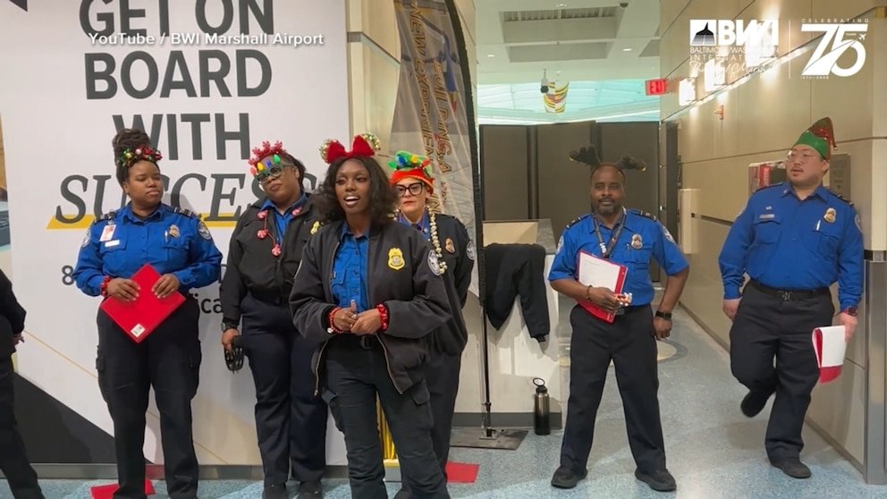 MIRAR: TSA celebra un pico esta Navidad