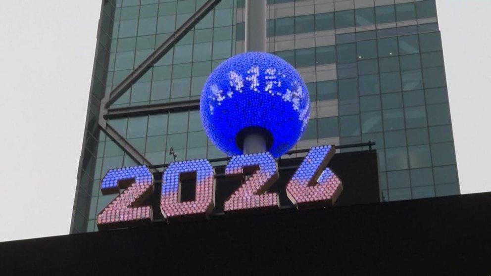 Vídeo: Los preparativos de Nochevieja están en marcha en Times Square