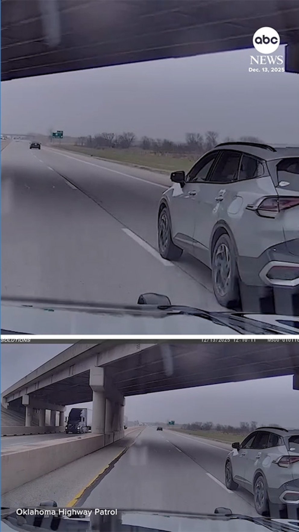 Vídeo La policía de Oklahoma lucha por detener a un conductor que se quedó dormido al volante