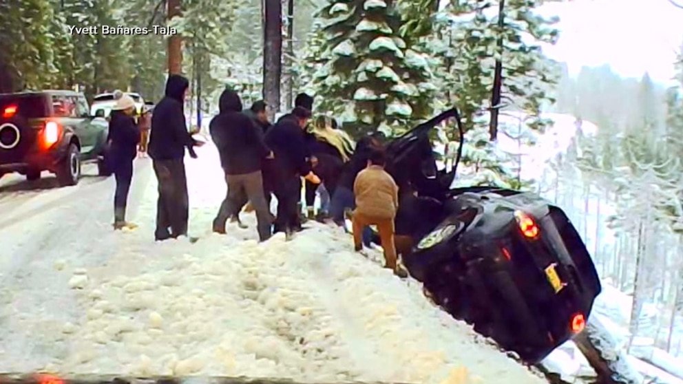 MIRAR: El buen samaritano habla después de salvar a una pareja después de un accidente