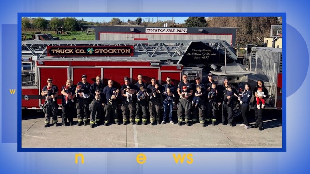 MIRAR: Baby boom para los bomberos de California