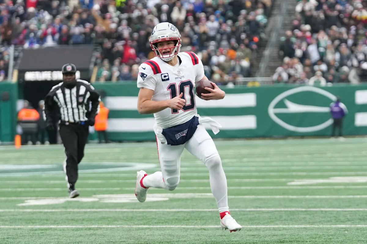 Drake Maye es ahora el prohibitivo favorito al MVP después del pobre esfuerzo de Matthew Stafford en MNF