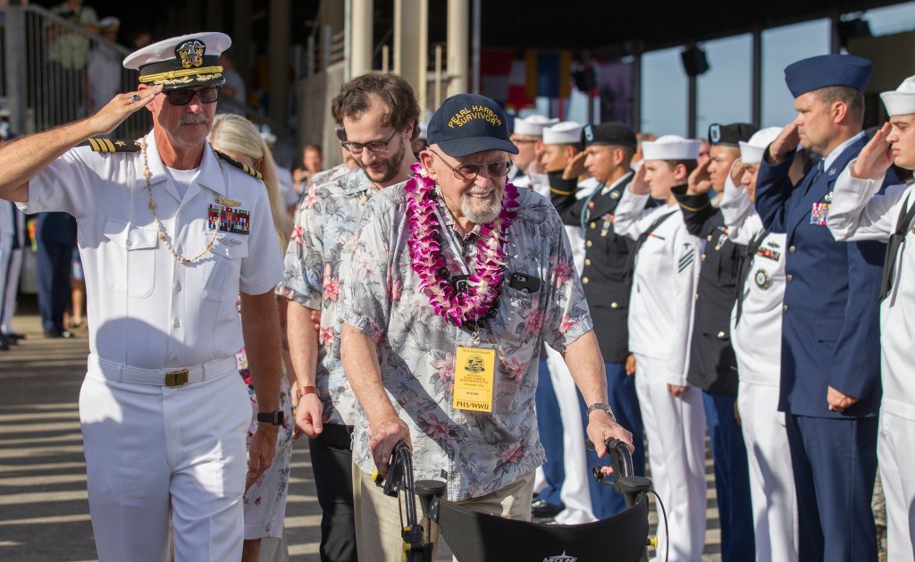 Ira “Ike” Schab, veterano de la Marina de la Segunda Guerra Mundial y sobreviviente de Pearl Harbor, muere a los 105 años