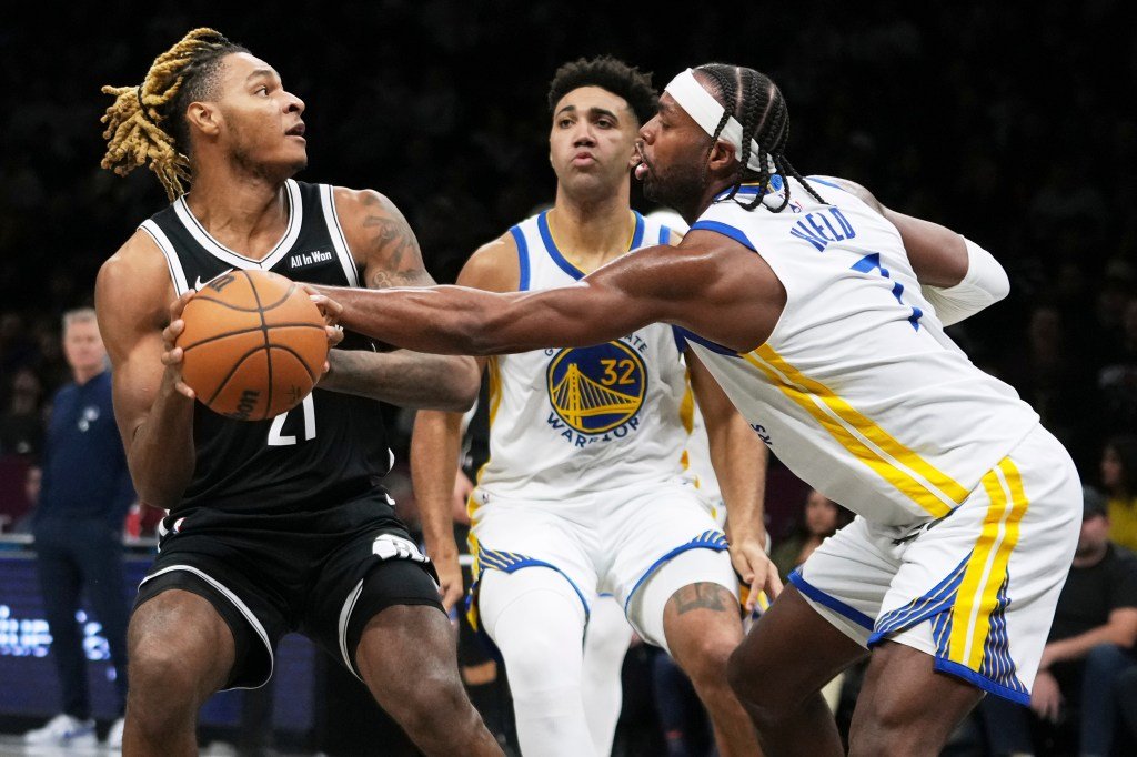 Will Richard y Trayce Jackson-Davis son grandes para Warriors vs.Nets