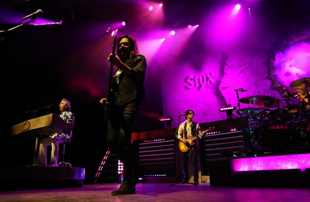 Styx, Chicago, organiza gira de conciertos al Toyota Pavilion en Concord