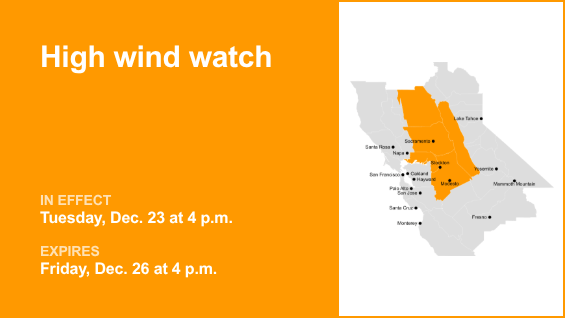 El Delta experimentará fuertes vientos de martes a viernes: ráfagas de viento que alcanzarán velocidades de 60 millas por hora – The Mercury News