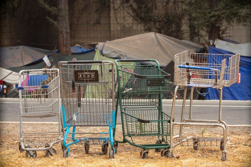 Trate el robo de carritos de compras como un delito