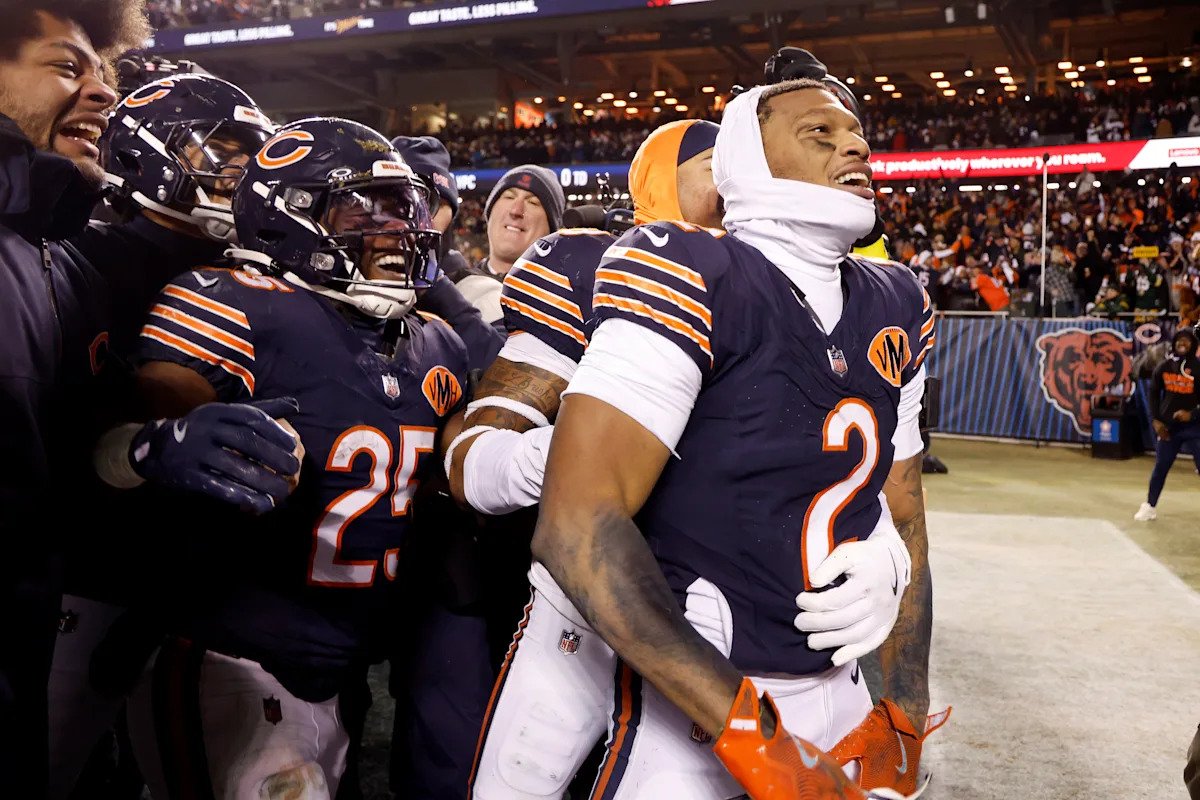 Imagen de los playoffs de la NFL: los Bears controlan la NFC Norte, los Eagles ganan la NFC Este y los Cowboys son eliminados