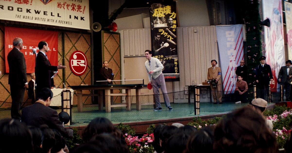 El extenso entrenamiento de ping pong de Timothée Chalamet para “Marty Supreme”